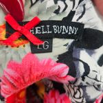 Hot Topic Hell Bunny Floral Skull Halter Pinup Halter Mini Dress Size Large Halloween Photo 10