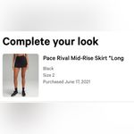 Lululemon  pace rival skirt Photo 1