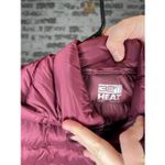 32 Degrees Heat 32° heat | women maroon down filled jacket Photo 1