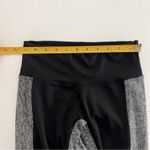 Strut this Strut-This Black and Heather Charcoal Gray Leggings with Side Mesh in Size OS Photo 5