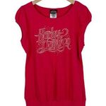 Harley Davidson  of Charlotte NC Bright Pink Women's Tee Top Size Small Photo 0