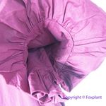 Eloquii New!   Maroon Dress‎ puff sleeve flounce hem size 28 Photo 4