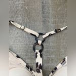 Kona Sol Leopard Animal Print One Piece Swimsuit Size Medium Brown Cream Photo 8