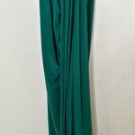 MISA Los Angeles Domino Knee Length Dress in Emerald Green Photo 5
