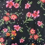 Peek & Beau Fuller Bust High Leg Bikini Bottom Winter Floral Womens Size 10 Black Photo 3