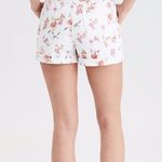 American Eagle  Floral Denim Mom Shorts Photo 0