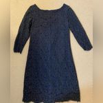 barney's new york Barney’s New York Navy Lace Dress Size 2 Photo 5