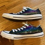 Converse Chuck Taylor All Star Ox "All Of the Stars" Women Shoes Black-White- 7M Photo 2