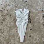 ZARA  White Bodysuit Size Medium Photo 1