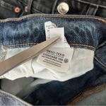 SO  Super High‎ Rise 90s Boyfriend Short Ripped Distressed Dark Wash Denim Cutoff Photo 8