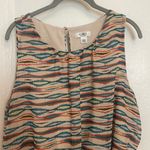 Cato  Beige patterned Striped midi dress Dress Women's 18/20W Photo 1