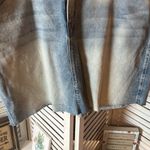 Maurice's  Distressed Faded Raw Hem "Vintage" Denim Skirt NWT Photo 1