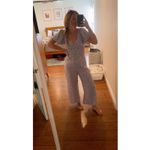 Auguste  Purple White Floral Printed Jumpsuit V-Neckline Dean Juliette US 10 Photo 12