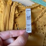 ZARA Golden Lace Long Sleeve Romper Photo 4