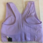 All In Motion  Lilac Sports Bra Wireless Halter Straps Sz S NWT Nylon Blend Photo 1