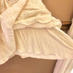 Free People Poppy Lace Pocket Mini Dress Cutout Back Cream Medium Photo 6