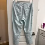 Ann Taylor Petite Light Blue Linen Dress Pants 4P Photo 4