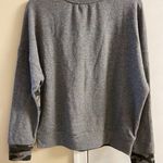 Sundry women’s oversized color block camo sleeves sweatshirt, Sz 1(small) Photo 2