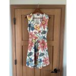 Kate Spade NWT  Saturday Photo Floral Open Back A-line Mini Dress Women’s Medium​ Photo 2