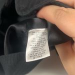 Milly Of New York Cropped Jacket / Blazer Ruffled Neck line / Silk Lining Sz 2 Black Photo 3