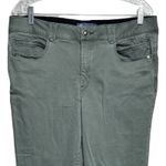 Democracy  Jeans Womens 16 Green Skinny Ab Solution Slimming‎ Casual Everyday Photo 2