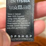 Topshop Culottes Wide Leg Cropped High Waist rust Brown Trousers US 10 Photo 8