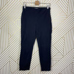 Everlane ‎ The Side-Zip Stretch Cotton Pant Black Charcoal Size US 6 Photo 2