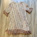 ZARA  Fringe Jacquard Tweed Dress Size S NWOT Photo 8