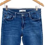 KanCan Womens Mid Rise Raw Cut Off Hem Distressed‎ Skinny Ankle Jeans Blue Sz 29 Photo 1