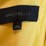 Majorelle  Revolve Laurena Mini Dress Butter Yellow Ruched Photo 1