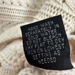 Cyrus Open Knit Cream Chunky Sweater Size Large New With Tags Photo 6