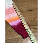 Athleta Women Size LT Colorful Ombre Oversized Sweater Modern Preppy Designer Photo 7