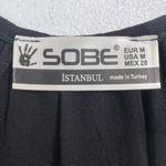 SOBE Istanbul Made in Turkey Black Maxi Sun Dress Size M Photo 1