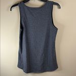 Port and Company Dark Gray Ball Mom Tank Top Size M Photo 4