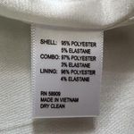 Alex Marie NWT  Cleo Two Tone Color Block Off-The-Shoulder Bow Satin Mini Dress Photo 6