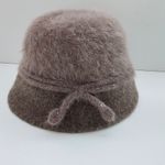 Nine West Angora Wool Blend Cloche Hat Light Brown Taupe New With Tags Photo 4