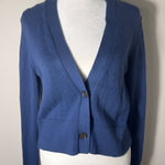 Banana Republic  Blue Button Up Sweater‎ Cardigan Size Small Photo 0