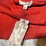 Band of Gypsies Band Of The Free Size Small Rust Orange Long Sleeve Flare Crop Top Boho Gypsy Photo 7