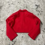 None Women’s Red Lightweight Jacket Size Large Photo 2