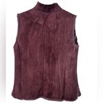 Pendleton Vintage  Genuine Fur and Leather Vest Photo 3