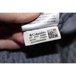 Columbia  Gray Long Sleeve Quilted Drawstring Athleisure Hoodie XK0207 Size M Photo 4