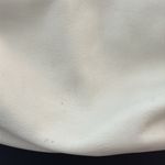 Emporio Armani Vintage 90s  White Leather Scroll Top Shoulder Satchel Bag Photo 5