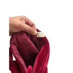 Vintage Payless Shoe‎ Source Women’s Maroon Handbag Velvet Small Y2K Boho Red Photo 6