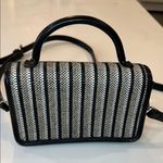 ZARA Crossbody Bag Black and Cream Elegant Design Photo 1