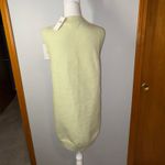 Sunday in Brooklyn  Antgropologie Pale Lime Green V Neck Sweater Vest Dress XS Photo 3