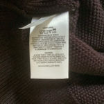 EXPRESS rib women’s dark purple long sleeve sweater crew neck pullover size s Photo 4