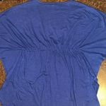 GapBody Knit Coverup with Empire Waist Drawstring in Comet Blue Photo 4