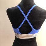 Offline By Aerie Medium Support Striped Sports Bra Blue Size‎ S/P NWT Photo 3