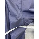 Woolrich  Women's Raincoat Blue Hoodie Size Small Nylon Jacket Cinch Waist long Photo 5