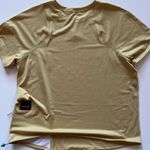 Lululemon  athletica Lightweight Cinched Hem Hiking T-Shirt  Golden Sand-Size 10 Photo 7
